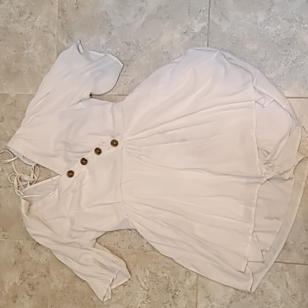 White romper